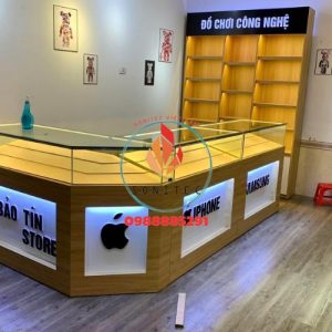 Tủ Trưng Bày Điện Thoại Chữ L