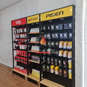 Kệ treo phụ kiện điện thoại tôn lỗ