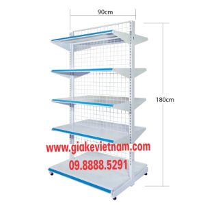 KỆ ĐÔI CAO 1M8 X 900 X 5 Tầng