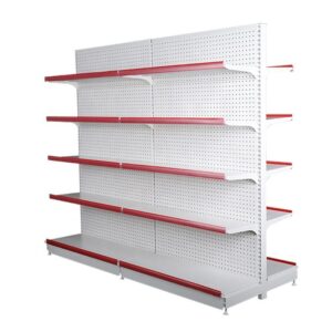 Double Side Supermarket Shelves Gondola Convenience Store Rack Retail Store Furniture