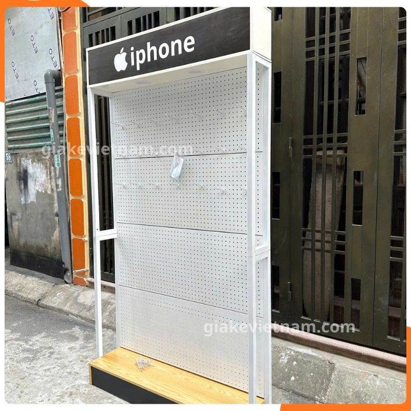 Thiết kế giá kệ treo phụ kiện điện thoại hiện đại, thẩm mỹ