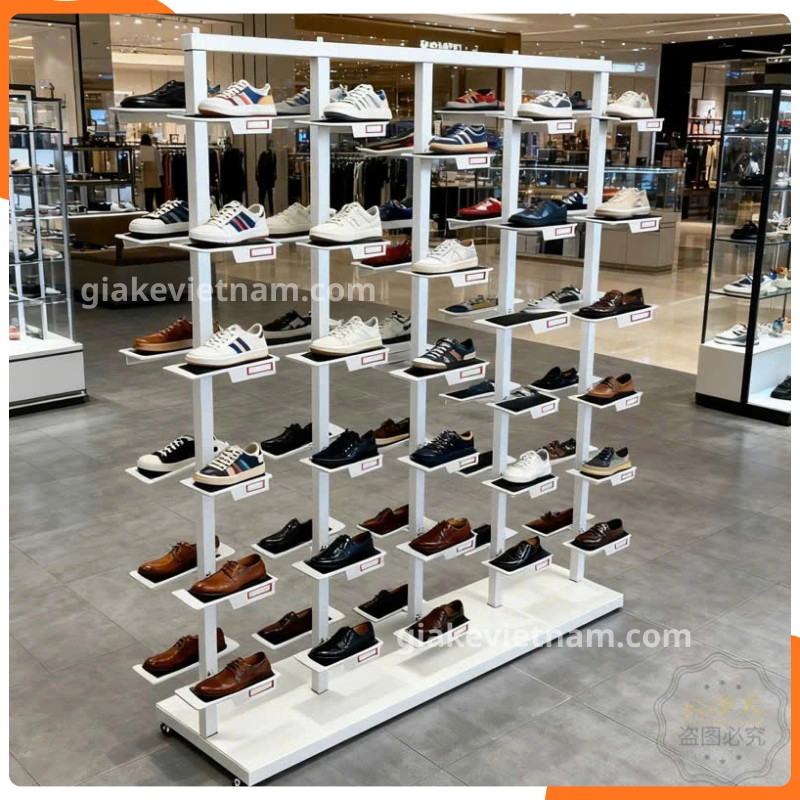 Kệ trưng bày bóng đá treo tường tiện lợi, chắc chắn