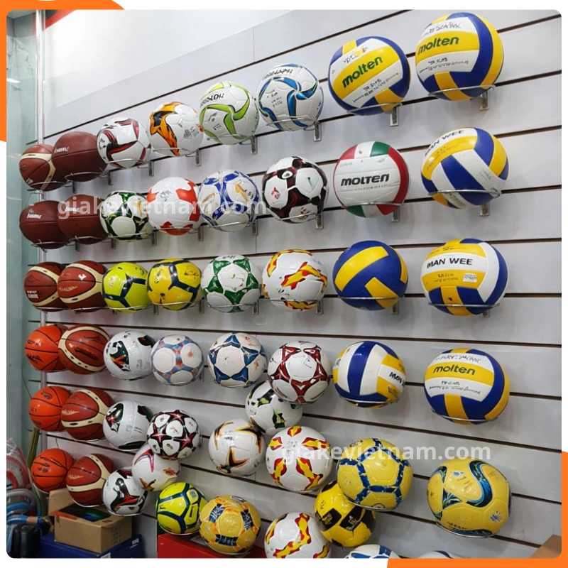 Kệ trưng bày bóng đá tối ưu trưng bày và nhận diện sản phẩm
