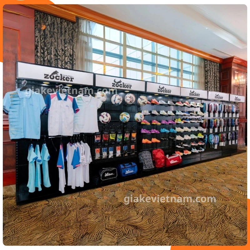 100 mẫu kệ trưng bày bóng đá độc đáo